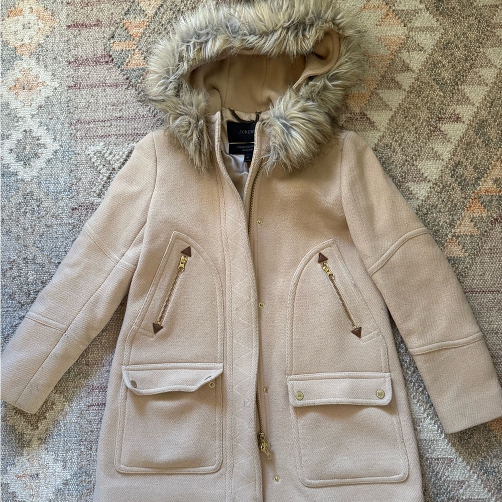 J. Crew Chateau Parka Size 4 Petite